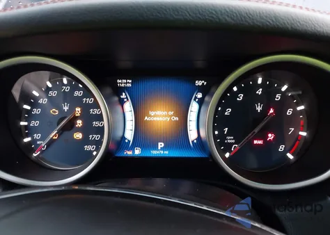 2015 Maserati Ghibli S Q4 z USA, uszkodzony, nr VIN ZAM57RTA9F1149676